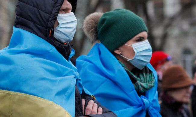 коронавирус, маски, украина, карантин