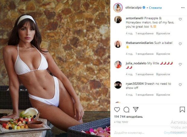 «Мисс Вселенная» Оливия Калпо в тесном купальнике показала, благодаря чему прославилась: «Это отвал челюсти»