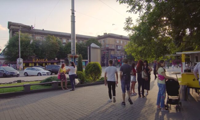 Прогноз погоди на серпень в Запоріжжі