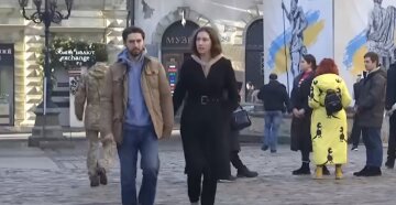 украинцы, улица, люди