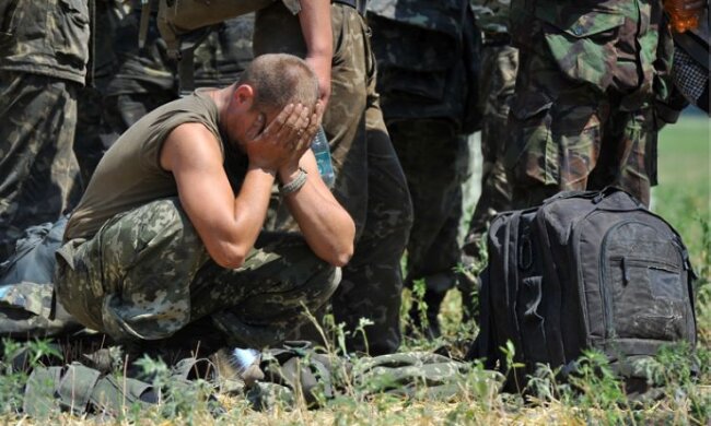 военные, грусть,