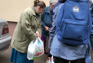 Безкоштовні продукти для ВПО та пенсіонерів у Полтавській області