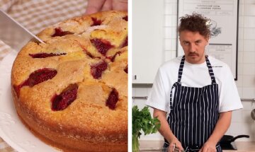 Сезон полуниці: "Мастер Шеф" Клопотенко поділився рецептом пирога з улюбленою літньою ягодою