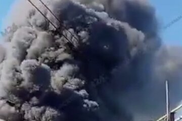 Очевидцы сообщают о взрывах: в Подмосковье полыхает сильный пожар