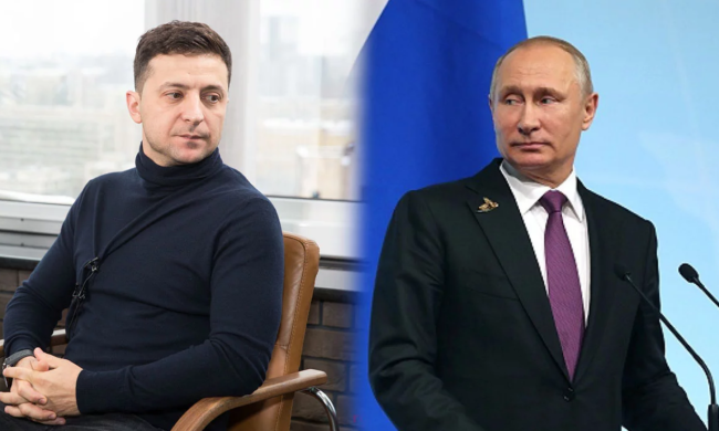 владимир путин и владимир зеленский