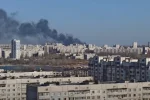 Харьков, пожар, война, обстрел