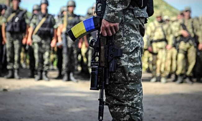 украинские военные ато