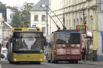 Обмеження руху транспорту в Чернівцях