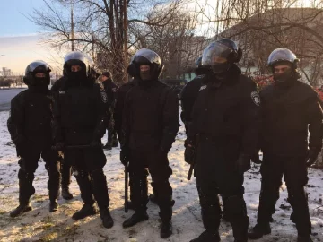 Снос билбордов в Днепре