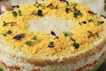 праздничный салат