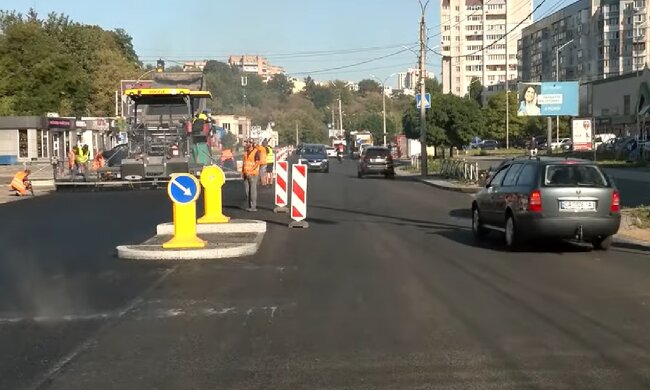 Ограничение движения транспорта в Киеве