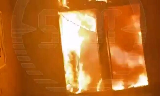 пожар в Москве