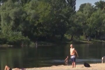 Как киевляне соблюдают карантин после открытия пляжного сезона, видео: "невозможно терпеть"