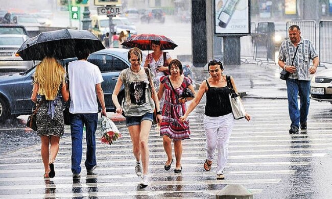 погода, лето, дождь