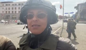 Скандальна Чичеріна потрапила під обстріл в Нагірному Карабасі, відео: "Група досі не вибралася із зони"