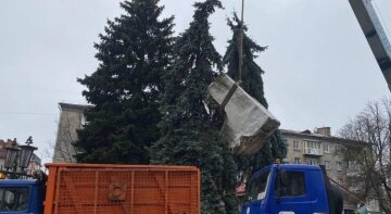 "Його помістять до музею": на Полтавщині знесли пам'ятник Пушкіну, кадри з місця
