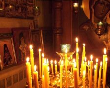 Ввведение во храм Пресвятой Богородицы, свечи