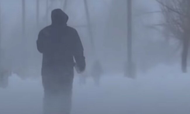 циклон, зима, снег, метель