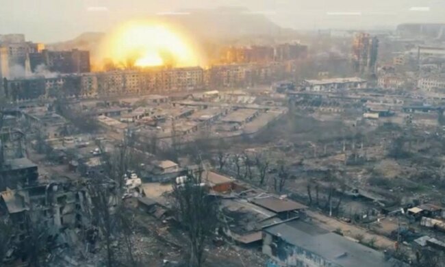 Взрыв, обстрел, война, Мариуполь