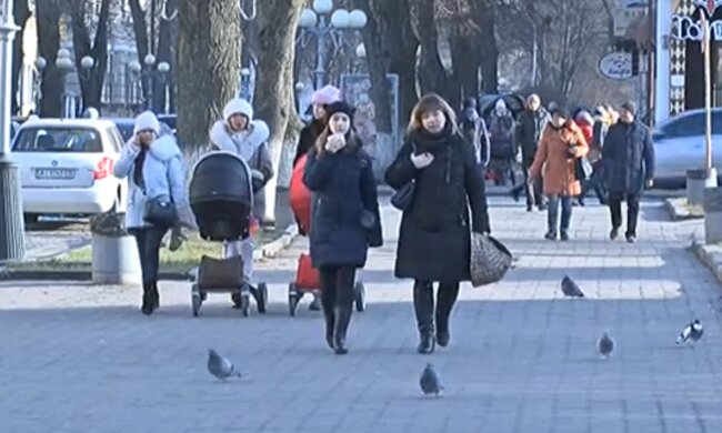 зима, погода