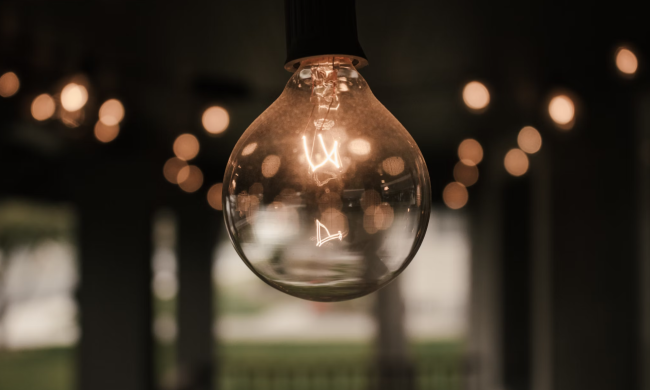 свет, отключение электроэнергии, лампочка