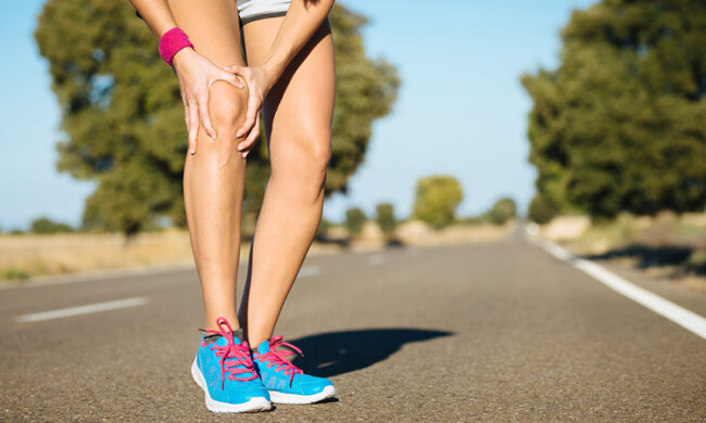 Боль в коленях при беге