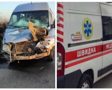 Автобус з пасажирами потрапив в аварію на трасі Одеса-Київ, швидкі розвозять постраждалих: кадри