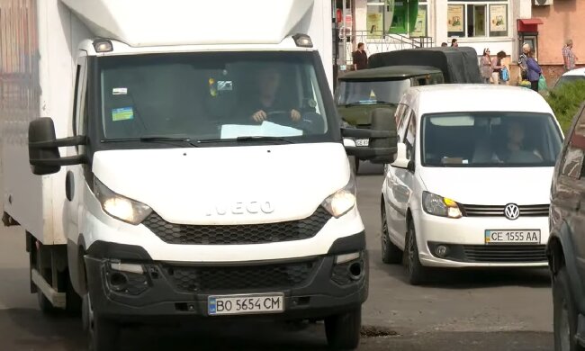 Обмеження руху транспорту в Києві