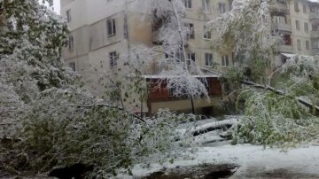 молдова снегопад