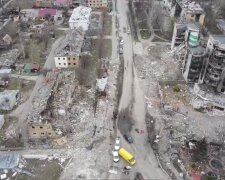 Бородянка, Киевская область, руины, дома, война