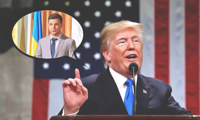 Трамп, Зеленский
