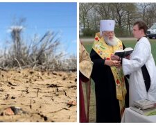 Посуха на Одещині: священики вирішили боротися з природним лихом, відео