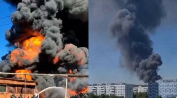 У Москві масштабна пожежа, гримлять вибухи: з'явилися подробиці та кадри з місця НП