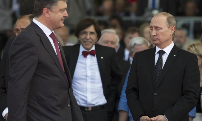 путин и порошенко
