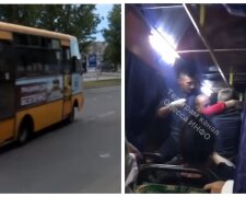 В одеській маршрутці влаштували бій за сидячі місця: відео замісу