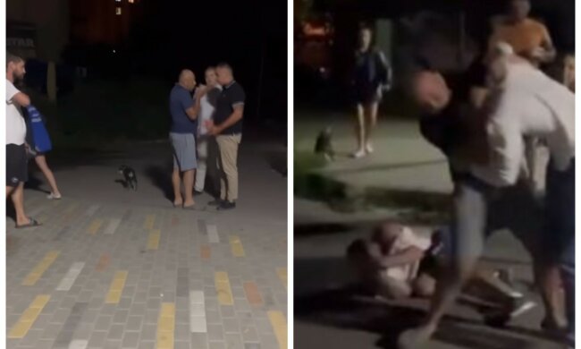 Фанати російської попси накинулися на людей, які зауважили: "Били навіть у присутності патрулів"