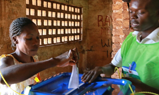 Выборы Африка