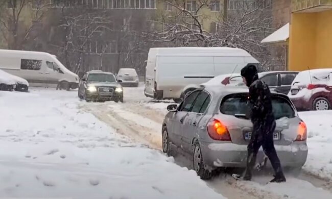 Снег, зима, погода, Украина