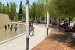 літо, весна, люди, погода