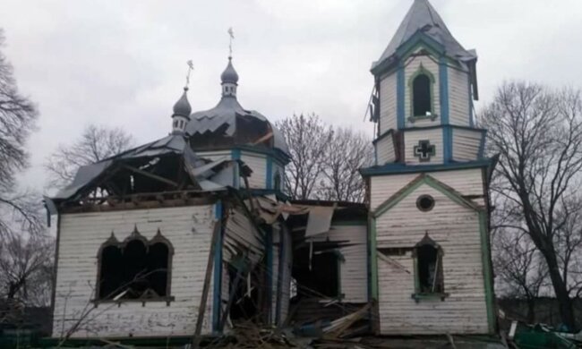 "Ніколи не відмиються від ганьби": окупанти знищили церкву 1862 року
