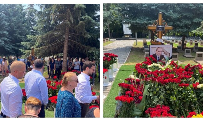 Харків'яни в день народження Кернеса вшанували його пам'ять, фото: "Царство Небесне"