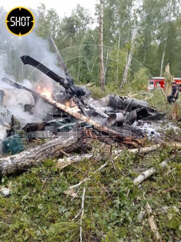В Челябинской области РФ рухнул Ми-8