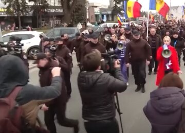 Молдова, Кишинев, протест