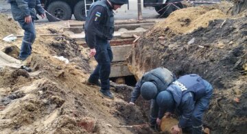 250-килограммовую авиабомбу случайно обнаружили в Харькове: фото с места