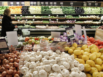 Розыгрыш в Нью-Йорке: в супермаркете ожили продукты (видео)