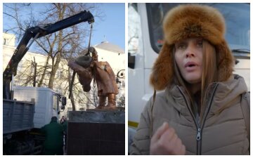 "Даже если бы это Чикатило был. Ну и что?": киевлянка "прославилась" в сети после протеста против сноса памятника Чкалову