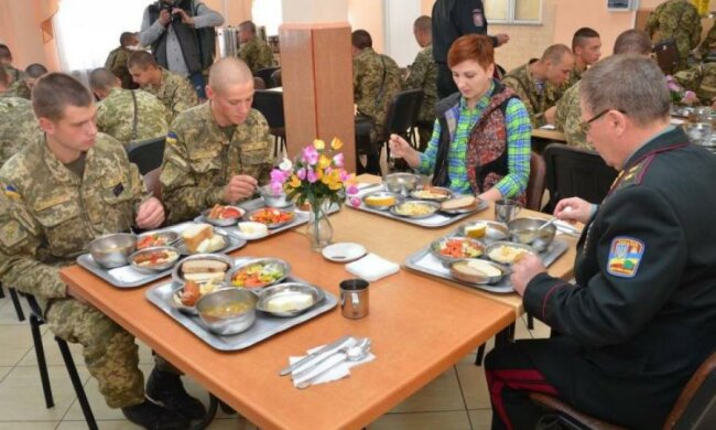 Украинская армия столовая
