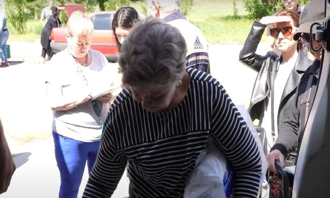 Бесплатные продукты для ВПЛ и пенсионеров в Полтавской области