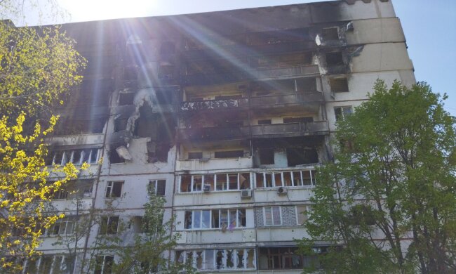 обстрел, прилет, разрушение, дома