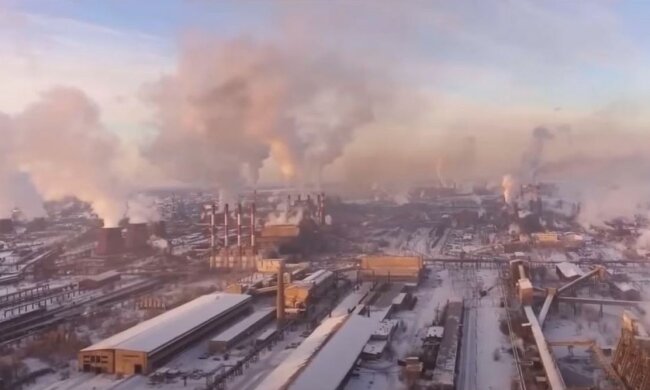 викиди, заводи, промисловість, скрін